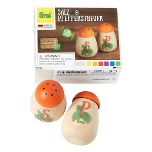 Erzi - Wooden Salt and Pepper Shakers