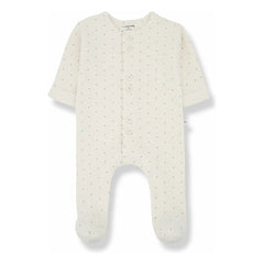 1+ in the Family - Adrien Pajamas | Ecru
