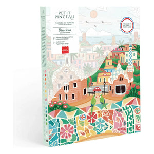 La Petite Épicerie - Dazlstudio Barcelona Number Coloring Kit