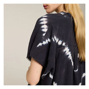 Maison Saint Julien - Corinthe Tie & Dye Shirt | Classic Navy