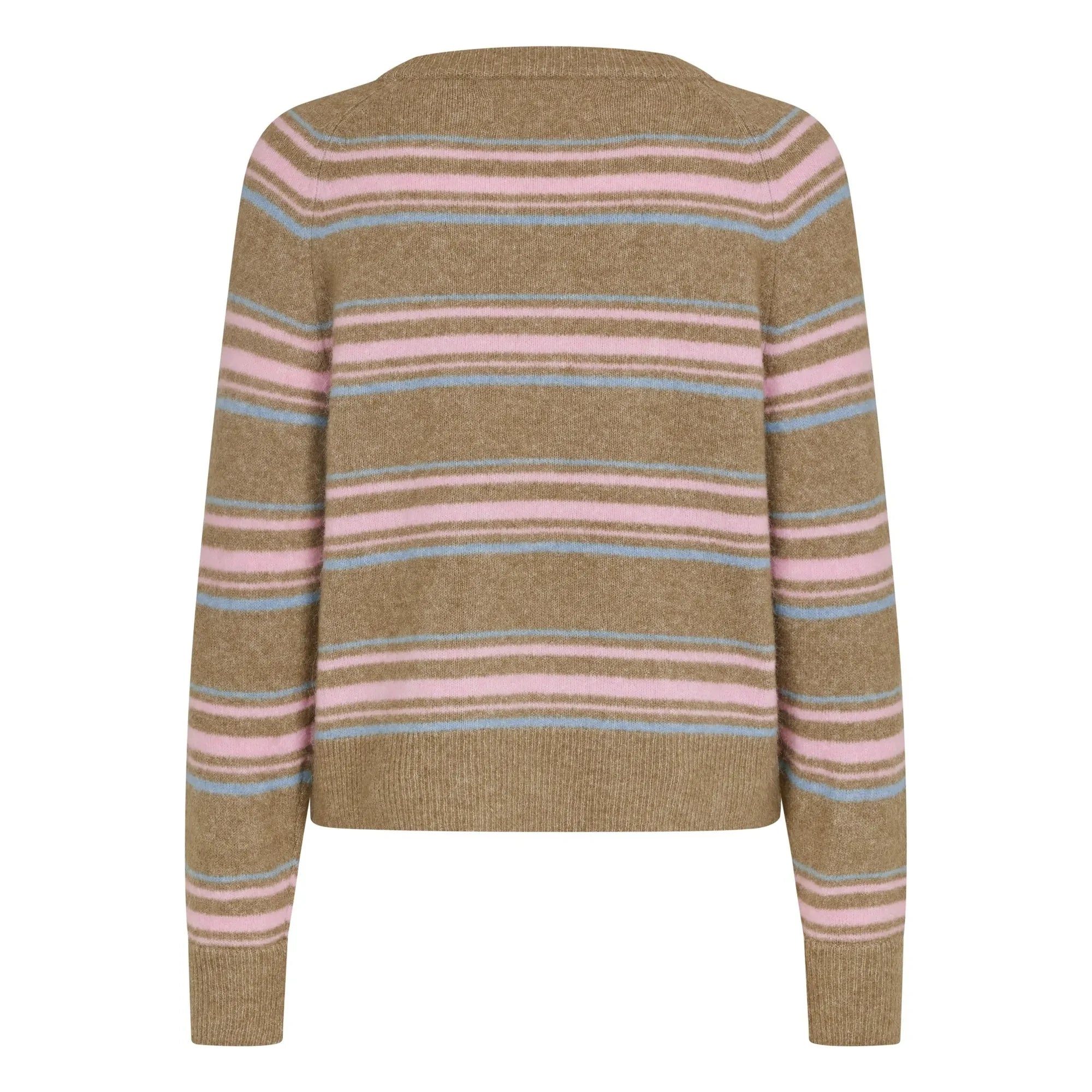 Samsoe Samsoe - Nor Laine Striped Sweater | Brown