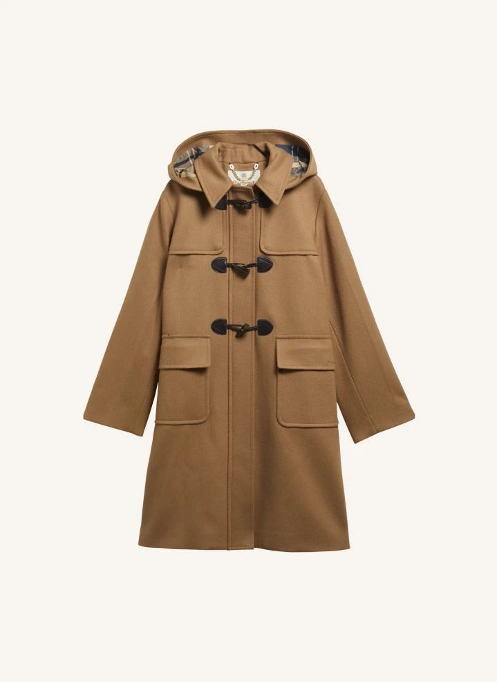 Barbour - Melody Wool Duffle Coat | Beige