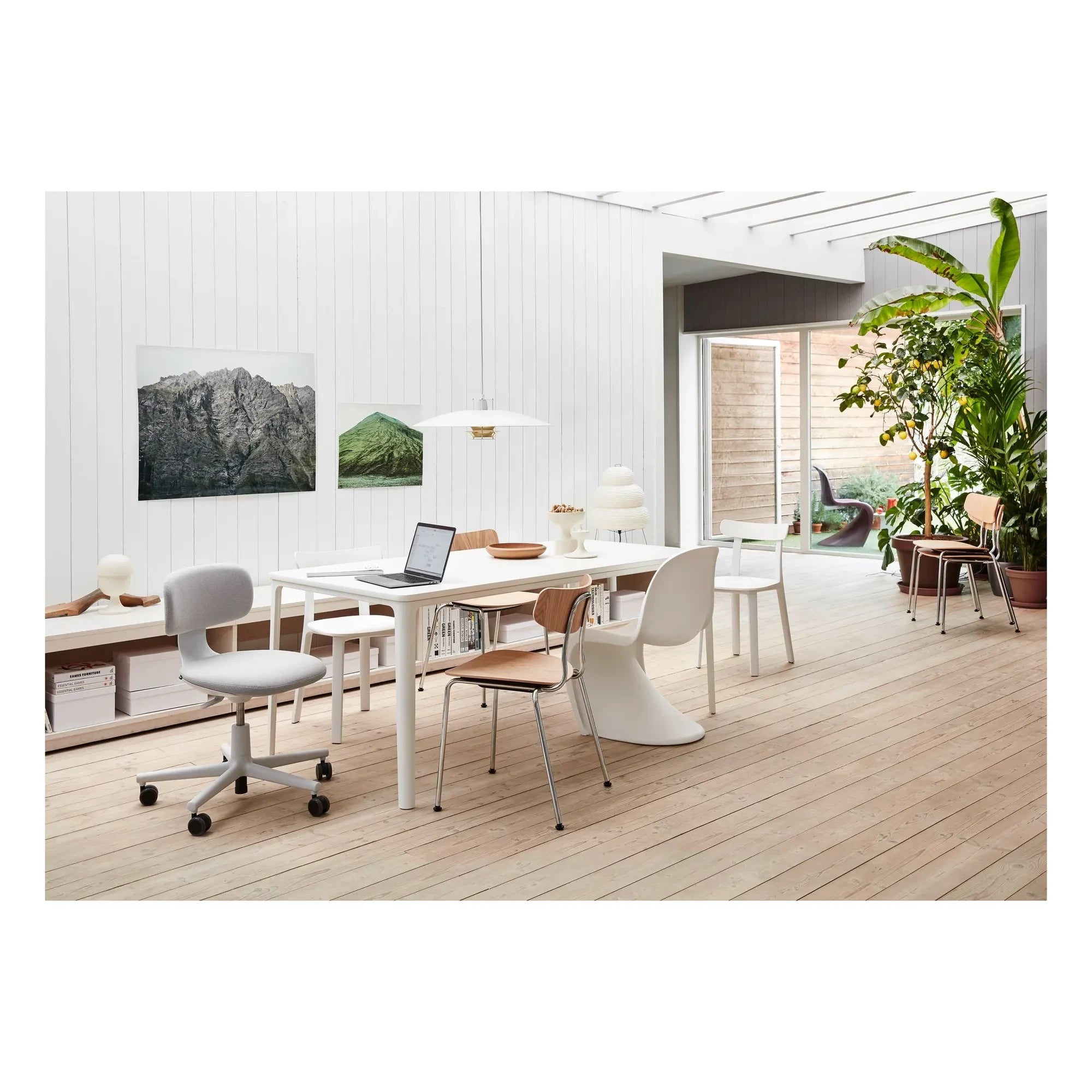 Vitra - Akari 24N masa lambası | Ecru