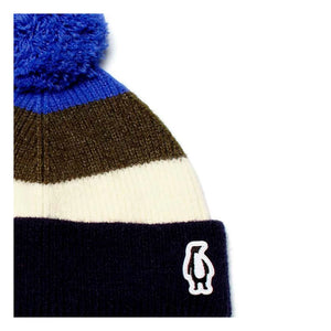Gosoaky - Striped Busy Bug Beanie | Navy Blue