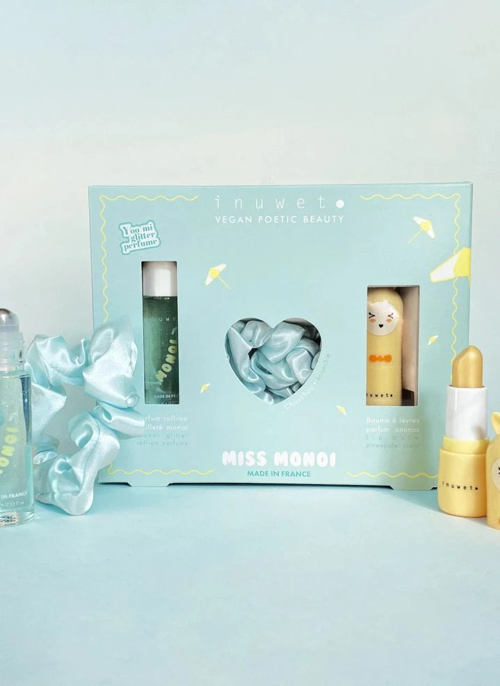 Inuwet - Miss Monoï perfume set | Blue