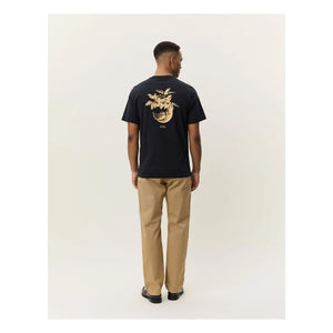 Les Deux - Plant T-shirt | Blue black