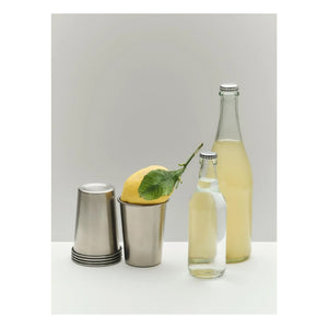 Hay - Outdoor Market steel cups, Jasper Morrison - Set of 2 | Steel
