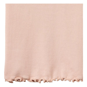 Wheat - Minka organic cotton ribbed tank top | Pale Pink