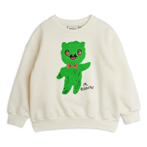Mini Rodini - Alien Organic Cotton Sweatshirt | Ecru