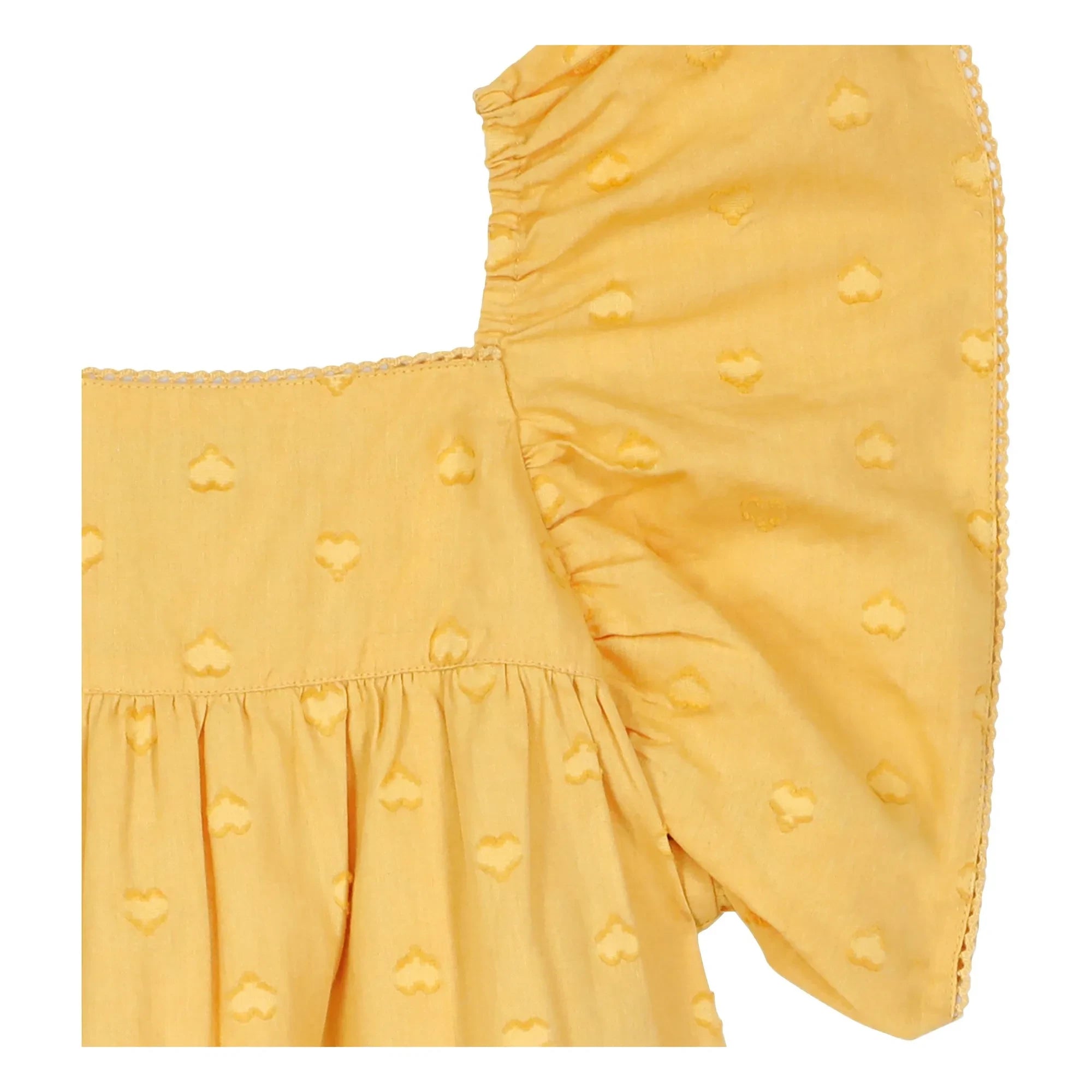 Bonton - Rêve Cœurs Dress | Yellow