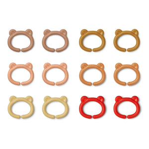 Liewood - Benedict Multi-Purpose Hooks - 12-Pack | Pink