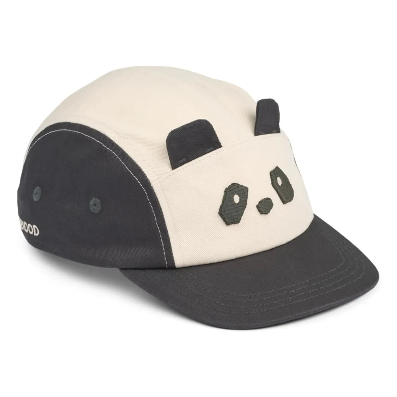 Liewood - Rory Panda Organic Cotton Hat | Beige