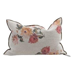 Maison de Vacances - Wabi Sabi Linen Reverse Pillow | Imperial Bouquet