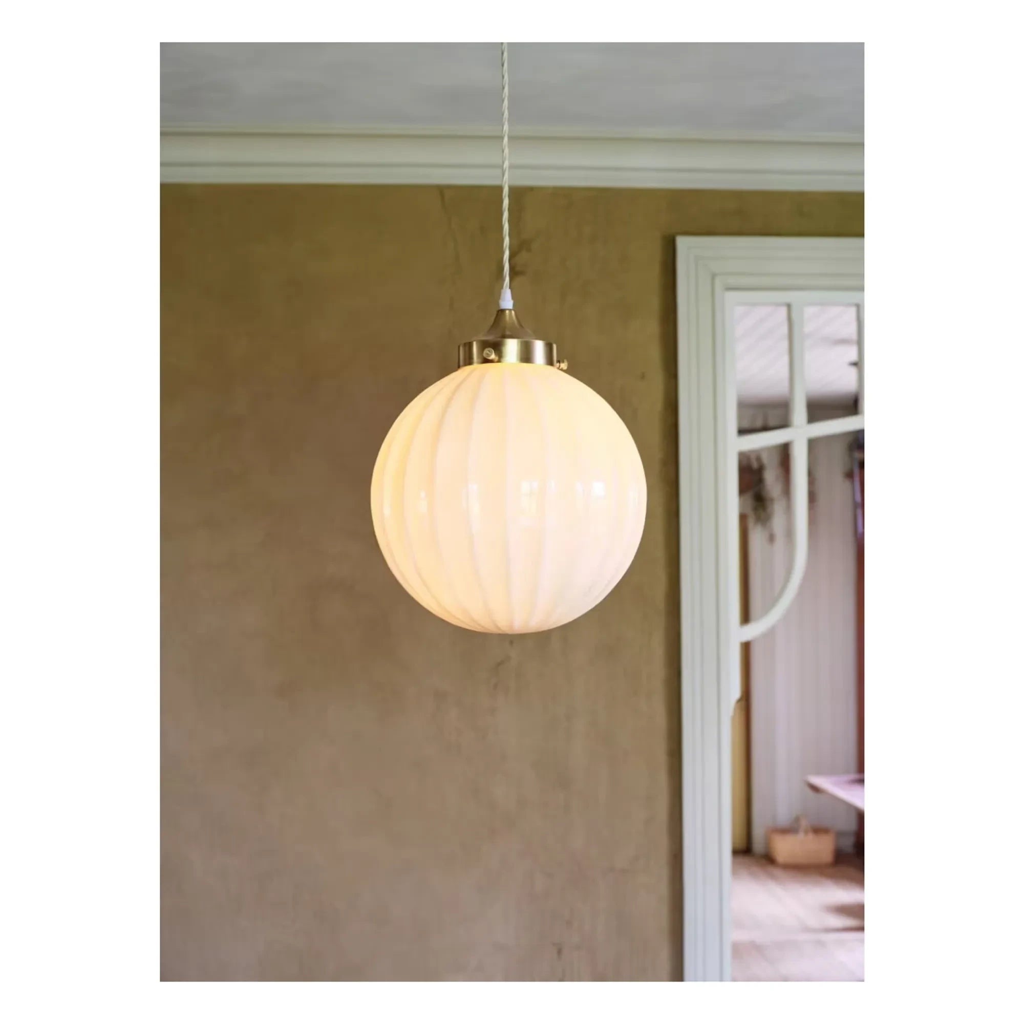 Strömshaga - Marit Opal Pendant Lamp | Opal Color