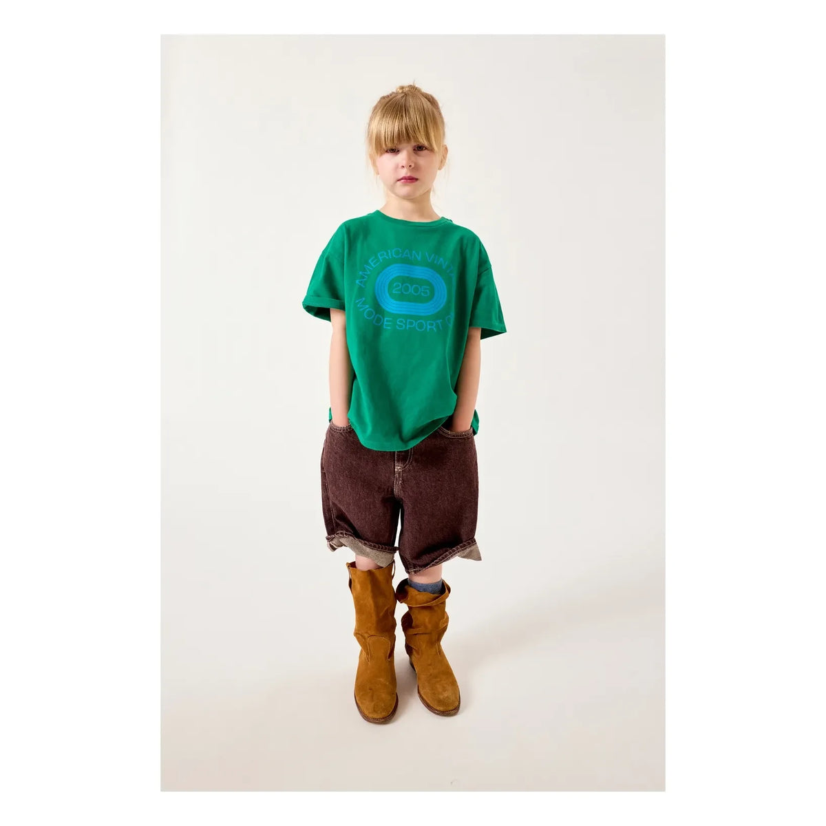 American Vintage - Fizvalley 2006 Logo T-Shirt | Green