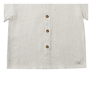 Donsje - Brammie Linen Shirt | Heather White