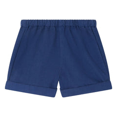 Bonpoint - Ecady Poplin Organic Cotton Shorts | Navy