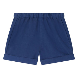 Bonpoint - Ecady Poplin Organic Cotton Shorts | Navy