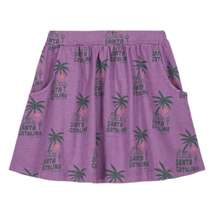 We Are Kids - Skirt Room Palm Organic Cotton | Purple
