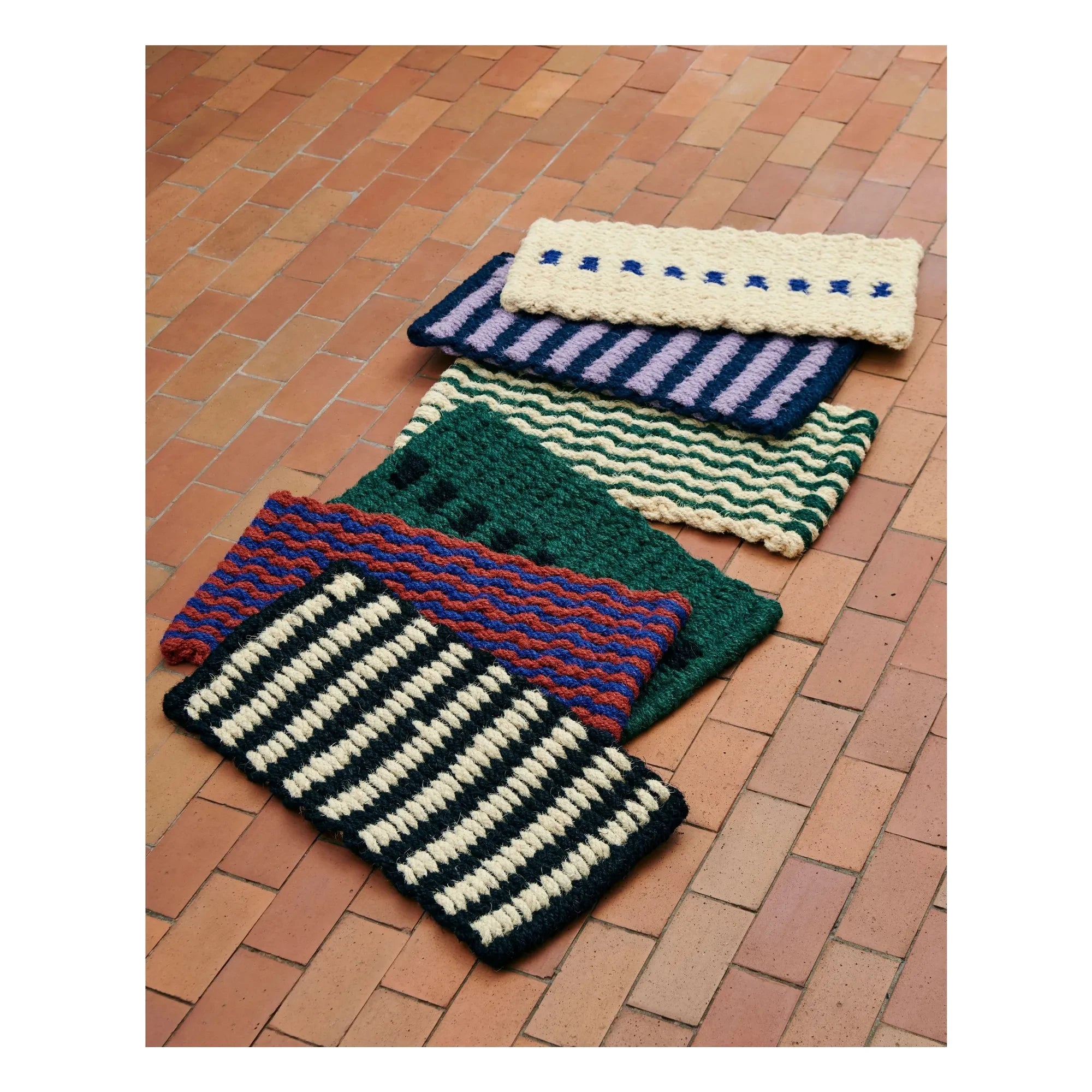 Hay - Coco Stripe Wave Doormat | Brown