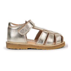 Petit Nord - Classic Scratched Sandals | Silver