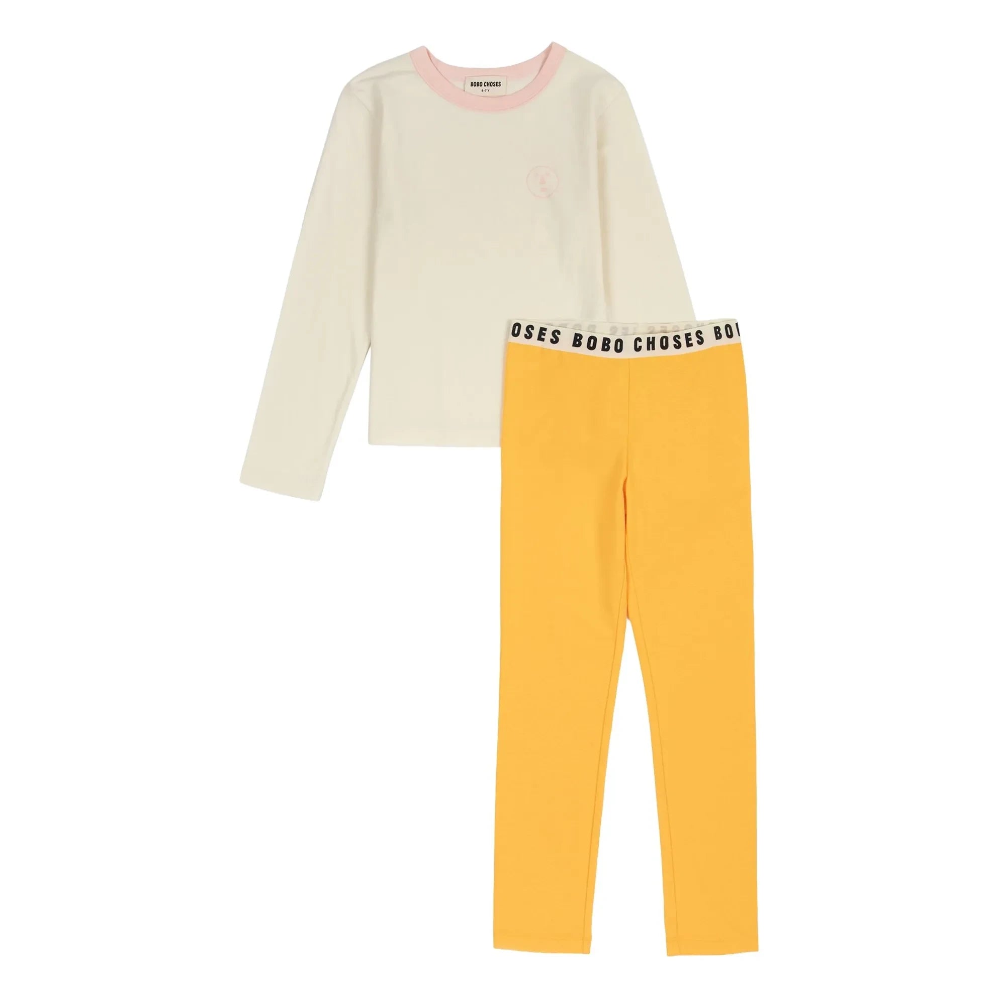Bobo Choses - Modal and Organic Cotton Pajamas | Mustard