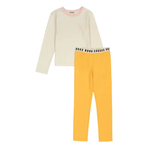 Bobo Choses - Modal and Organic Cotton Pajamas | Mustard