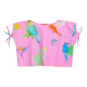 Maison Mangostan - Top Birds | Pink