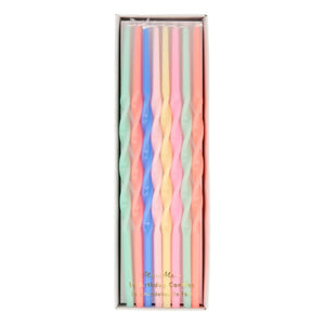 Meri Meri - Twisted Candles - Set of 16