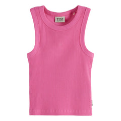 Scotch & Soda - Ribbed Tank Top | Pink