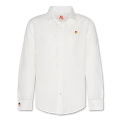 AO76 - Alan Surfer Shirt | White