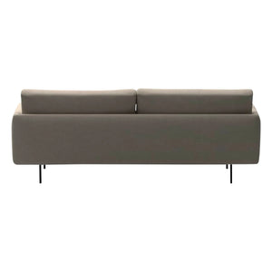 Panac Edition - Isly 3-Seater Brushed Velvet Sofa - 205 cm | Khaki