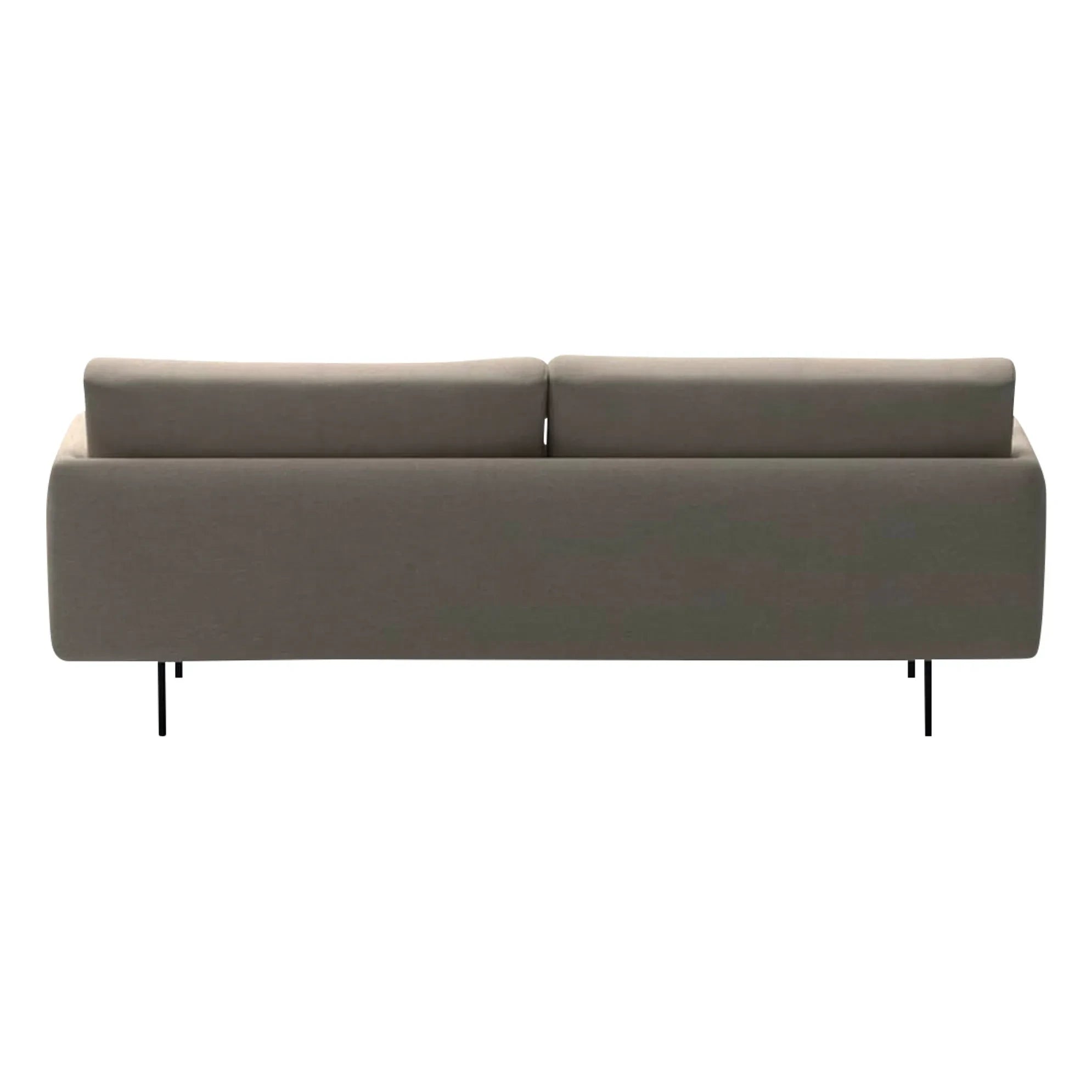 Panac Edition - Isly 3-Seater Brushed Velvet Sofa - 205 cm | Khaki