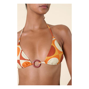 Casa Rosa - Camilla Bikini Top | Orange
