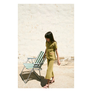 birinit - Pointelle Pants | Yellow Green