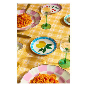 Bitossi - Con Amore Plate, Chiara Perano | Blue