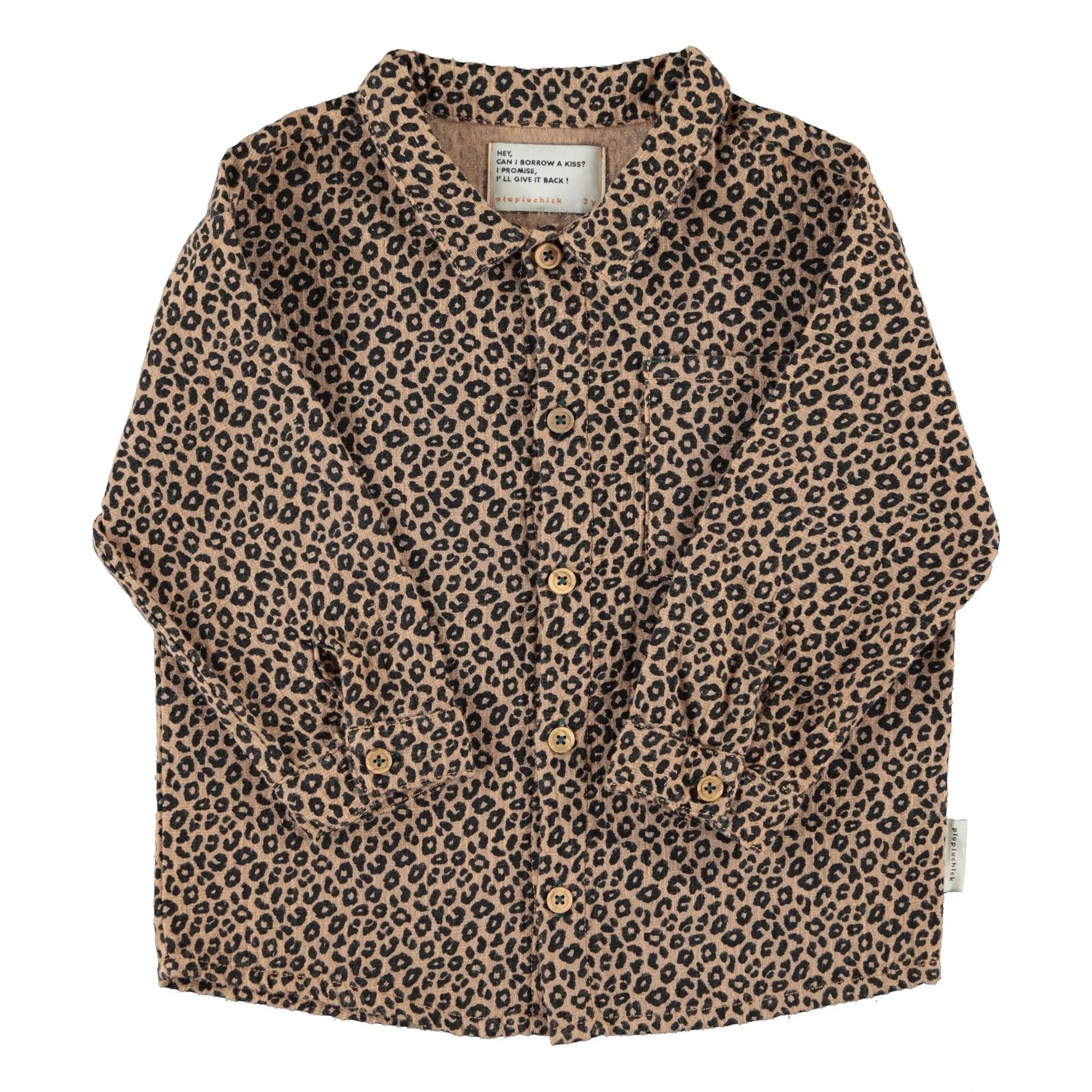 Piupiuchick - Leopar Gömlek | Kahverengi