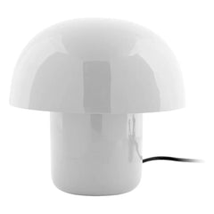 Present Time - Mini Chubby Mushroom Table Lamp | White