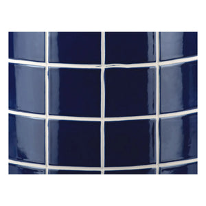 Present Time - Retro Tiles Yan Sehpa | Kobalt