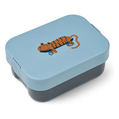 Liewood - Lunchbox Kamil | Tiger/Blue Beach