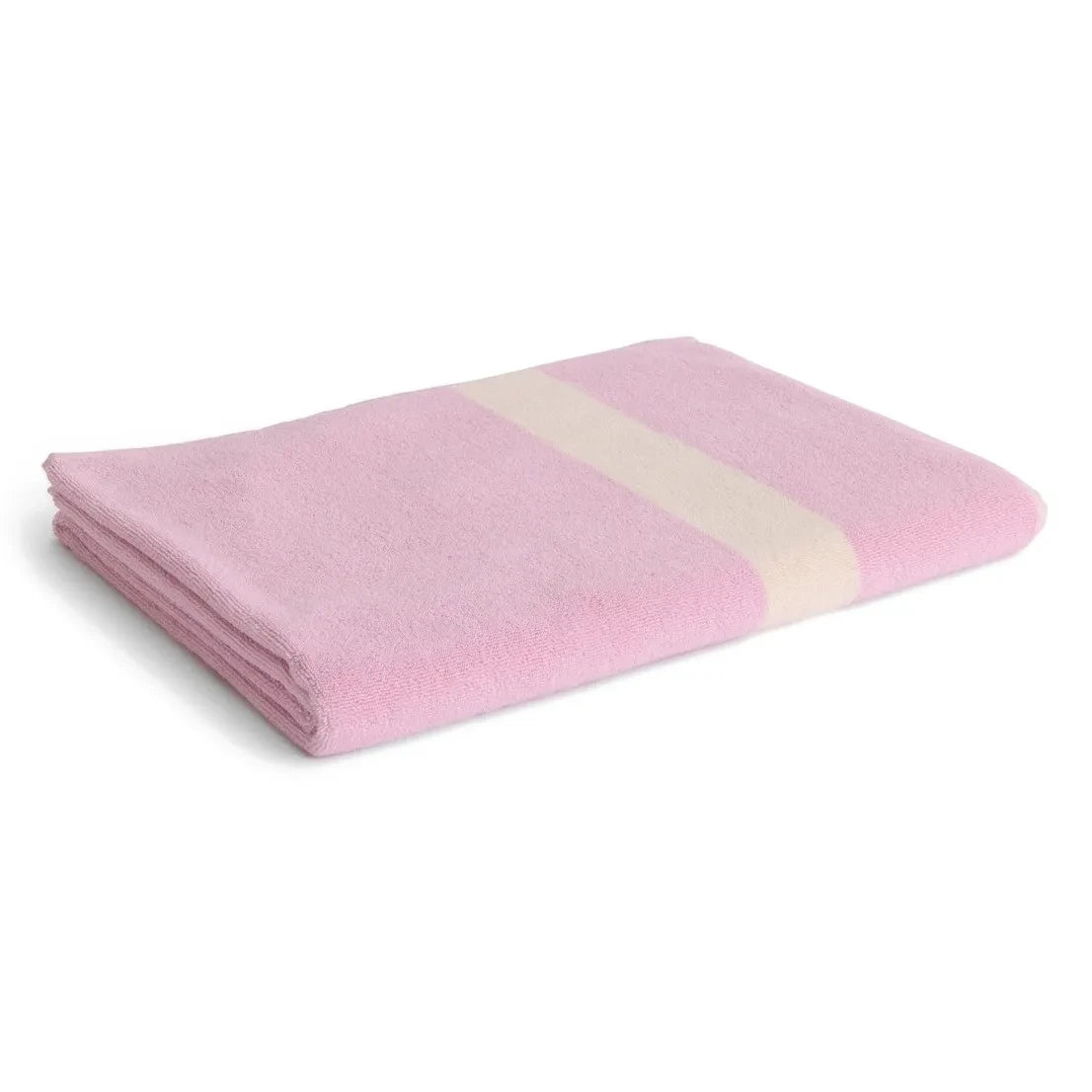 Hay - Striped Bath Sheet | Pink