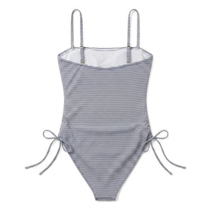 Smallable Woman - Rachel Striped Swimsuit | Navy Blue