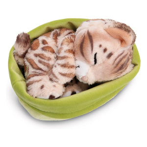 Nici - Bengal Cat Plush - Sleeping Pets | Light Brown