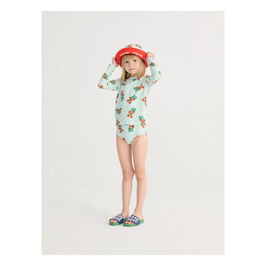 Bobo Choses - Anti-UV Bath T-Shirt Tomato Recycled Fibers | Light blue