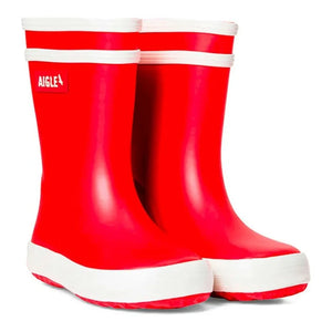 Aigle - Baby Flac Rain Boots | Red