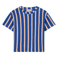 We Are Kids - Jordan Striped Organic Cotton T-Shirt | Blue
