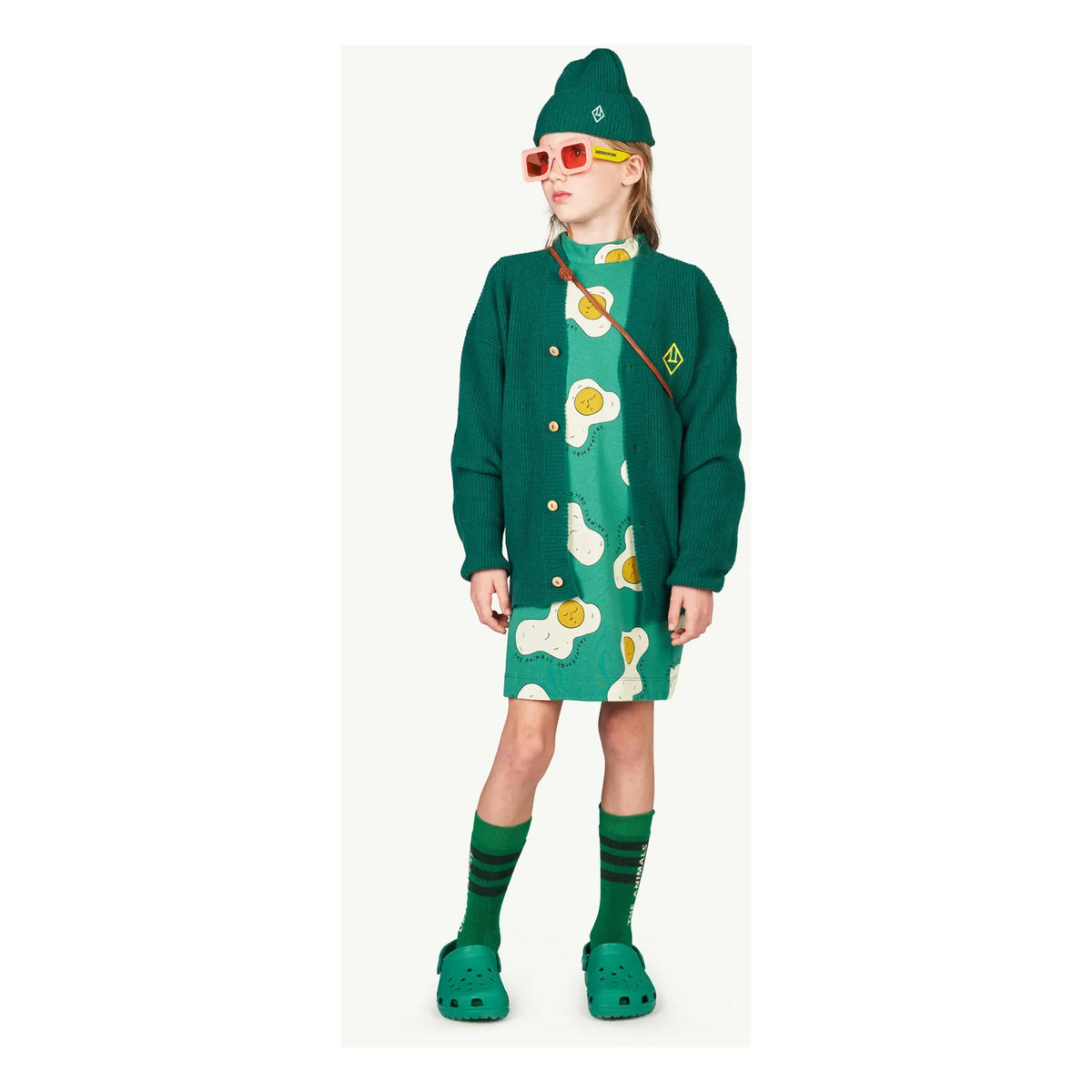 The Animals Observatory - Bug Jersey Dress | Green