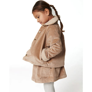 Copenhagen Colors - Organic Cotton Corduroy Skirt | Beige