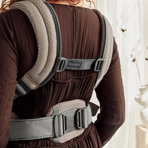 BabyBjorn Harmony 3D Mesh - Grey Beige-Baby Carriers-Grey Beige-One Size | Natural Baby Shower