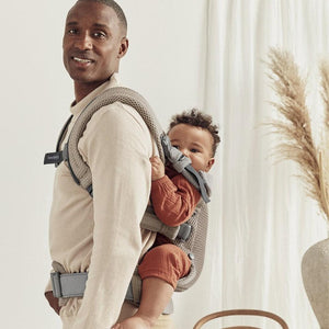 BabyBjorn Harmony 3D Mesh - Grey Beige-Baby Carriers-Grey Beige-One Size | Natural Baby Shower